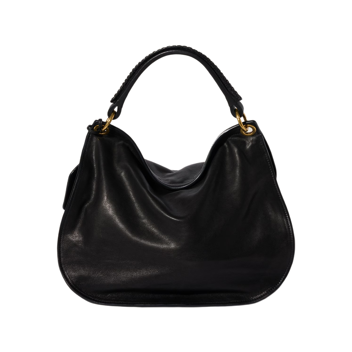 미우 미우 랑데부 레더 백 블랙(Miu Miu Rendez-Vous Leather Bag Black) - 2