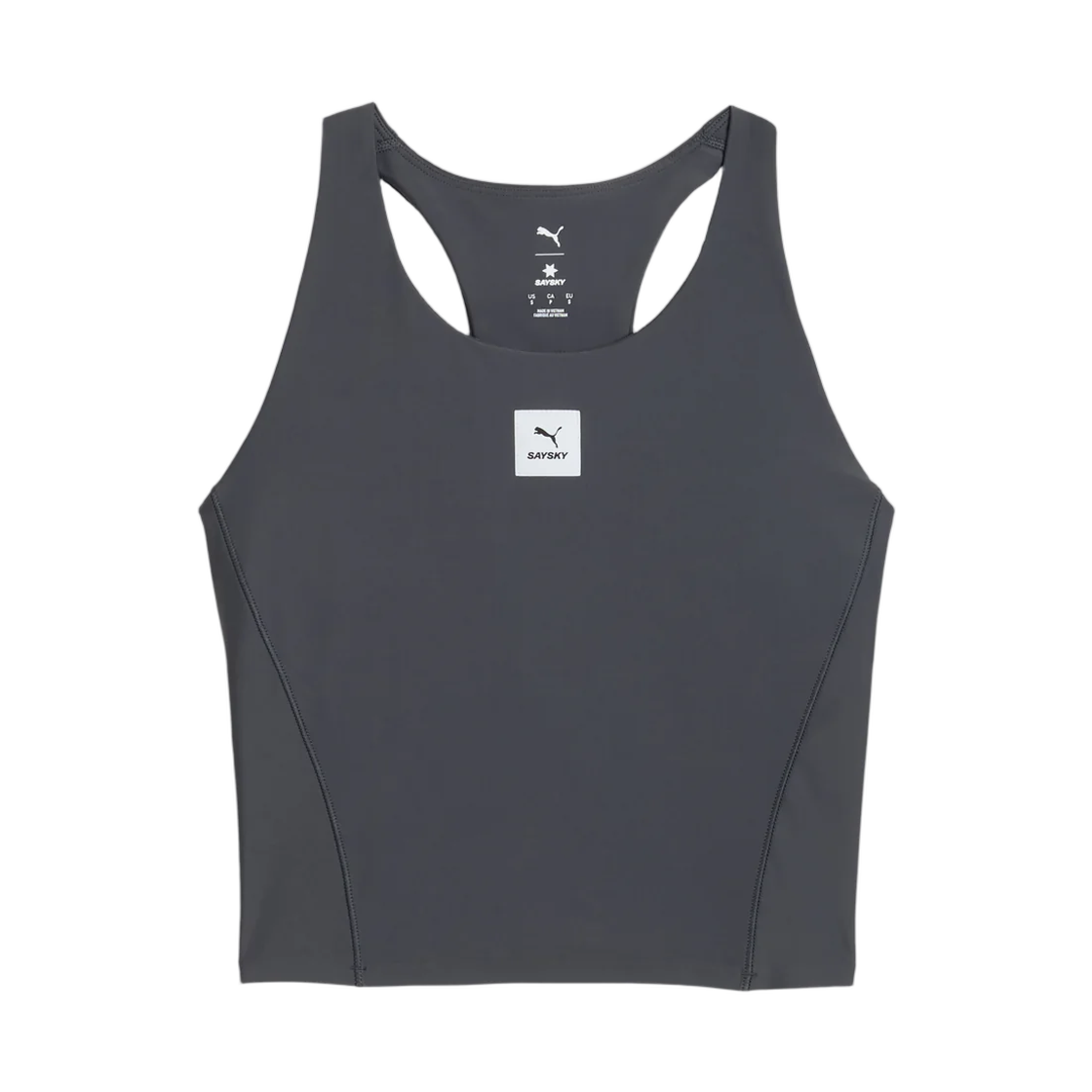 528997-99 (W) Puma x Saysky Crop Top Grey
