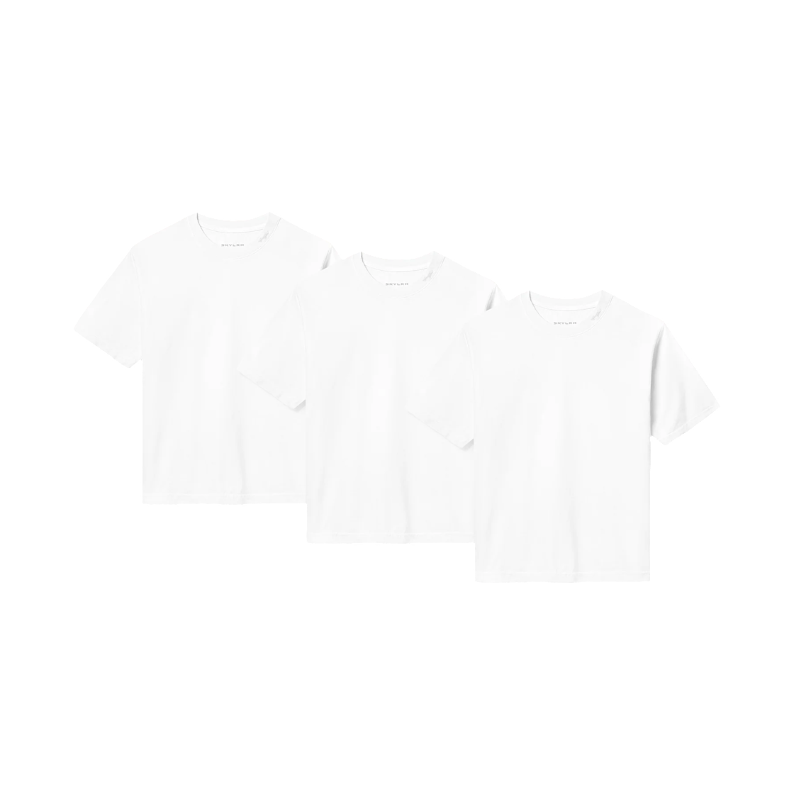 스카이라크 박시 티셔츠 페이퍼 (3개입)(SKYLRK Boxy T-Shirt Paper (3 Pack))