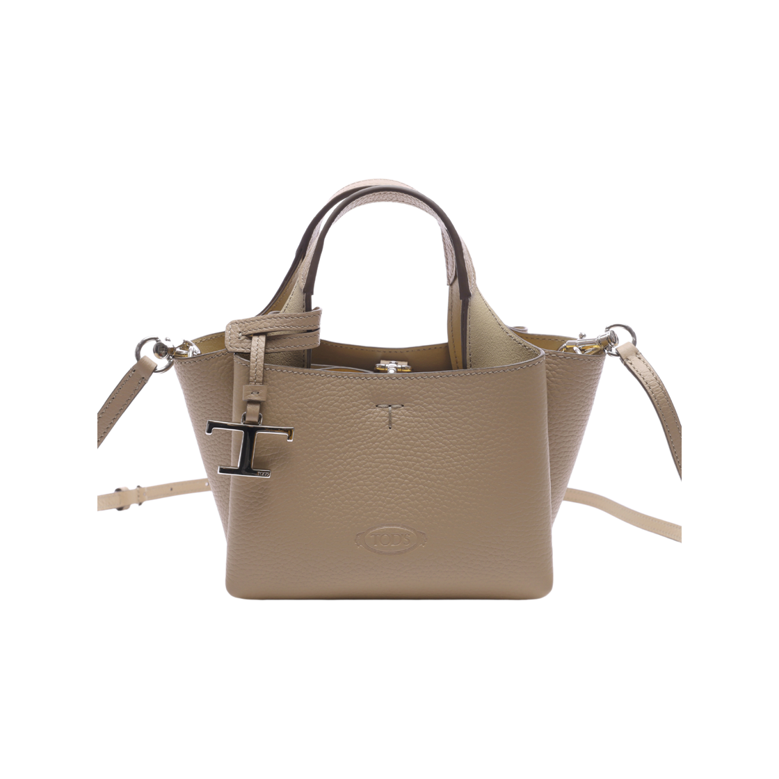 XBWAPAFL000 QRI 4L62 26 [25% 쿠폰] (W) Tod's Micro Tote Bag Khaki Brown