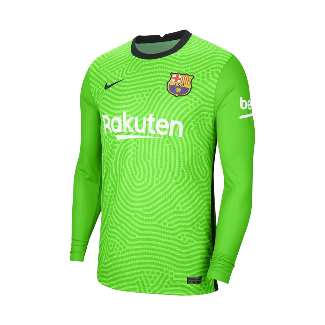 CD4272-398 Nike FC Barcelona 2020/2021 Home Goalkeeper Jersey Green Strike Green Spark (CD4272-398) (Non Marking Ver.)