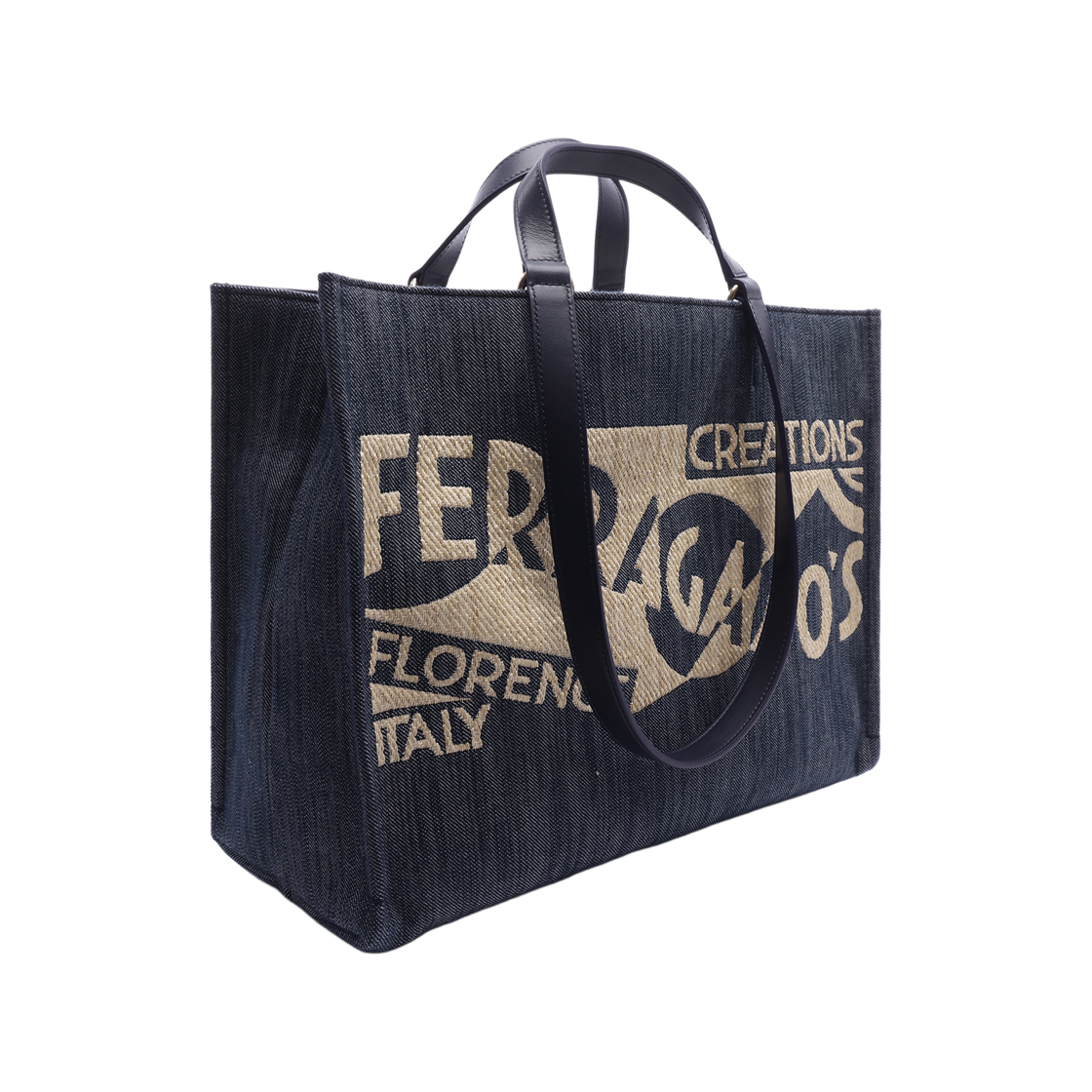 [25% 쿠폰] 페라가모 로고 라지 토트백 블랙([25% 쿠폰] Ferragamo Logo Large Tote Bag Black) - 3