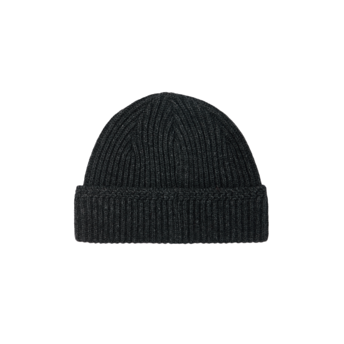 브롬톤 런던 라벨 포인트 숏 비니 차콜 그레이(BROMPTON LONDON Label Point Short Beanie C Grey) - 2