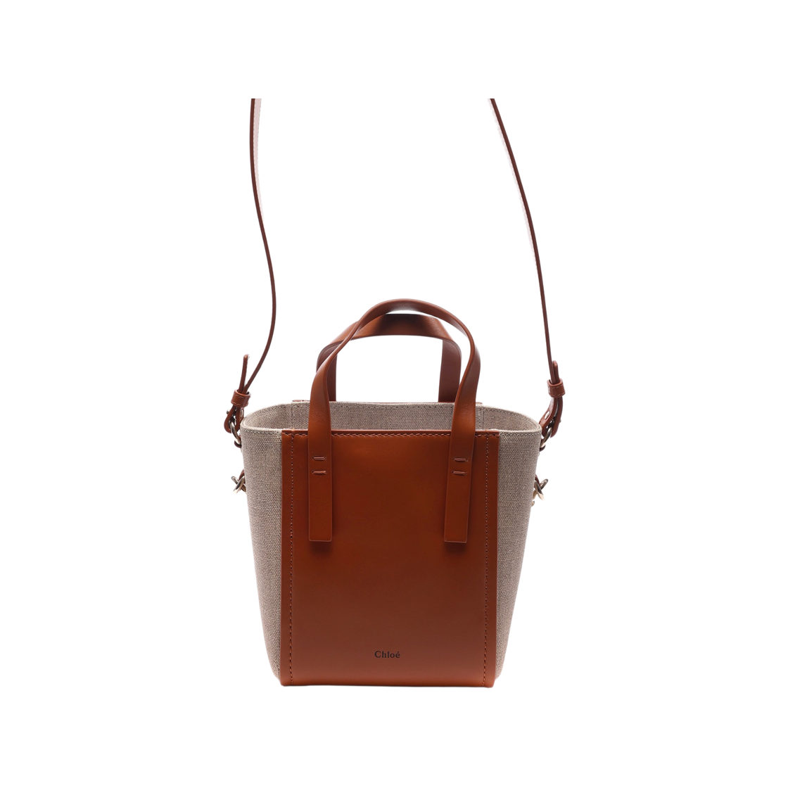 [25% 쿠폰] 끌로에 센스 스몰 토트백 카라멜([25% 쿠폰] Chloe Sense Small Tote Bag Caramel) - 4