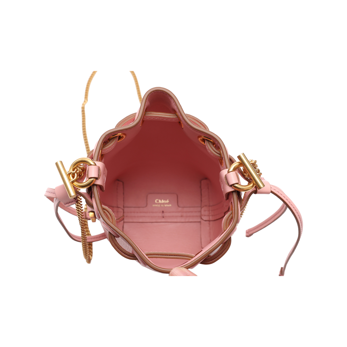 [25% 쿠폰] 끌로에 마르씨 마이크로 버킷 블라썸 핑크([25% 쿠폰] Chloe Marcie Micro Bucket Blossom Pink) - 6