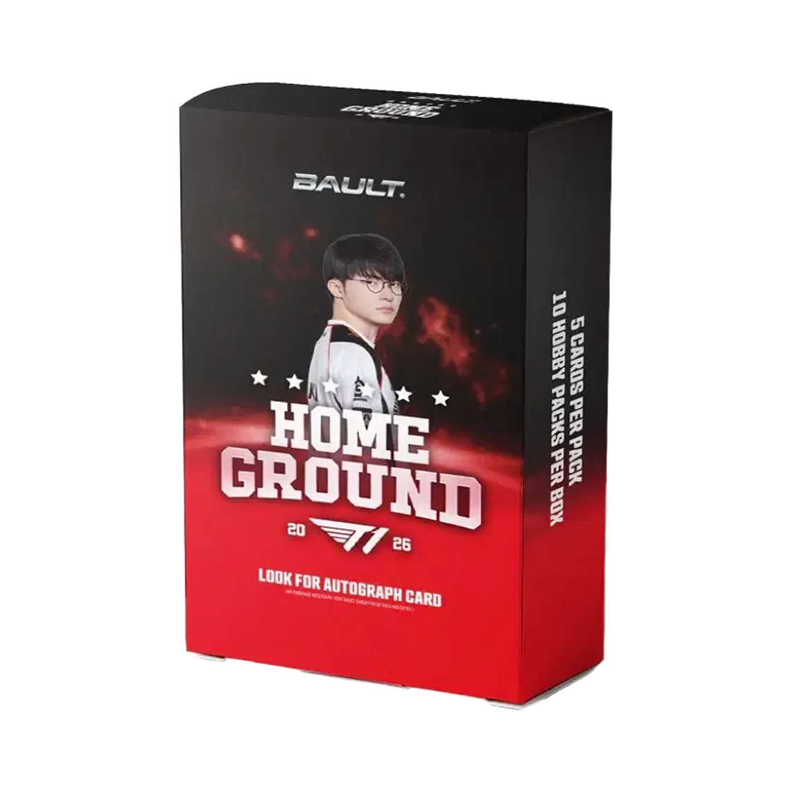 볼트 트레이딩 카드 2026 T1 홈그라운드 에디션 박스 (10팩)(Bault Trading Card 2026 T1 Homeground Edition Box (Pack of 10))