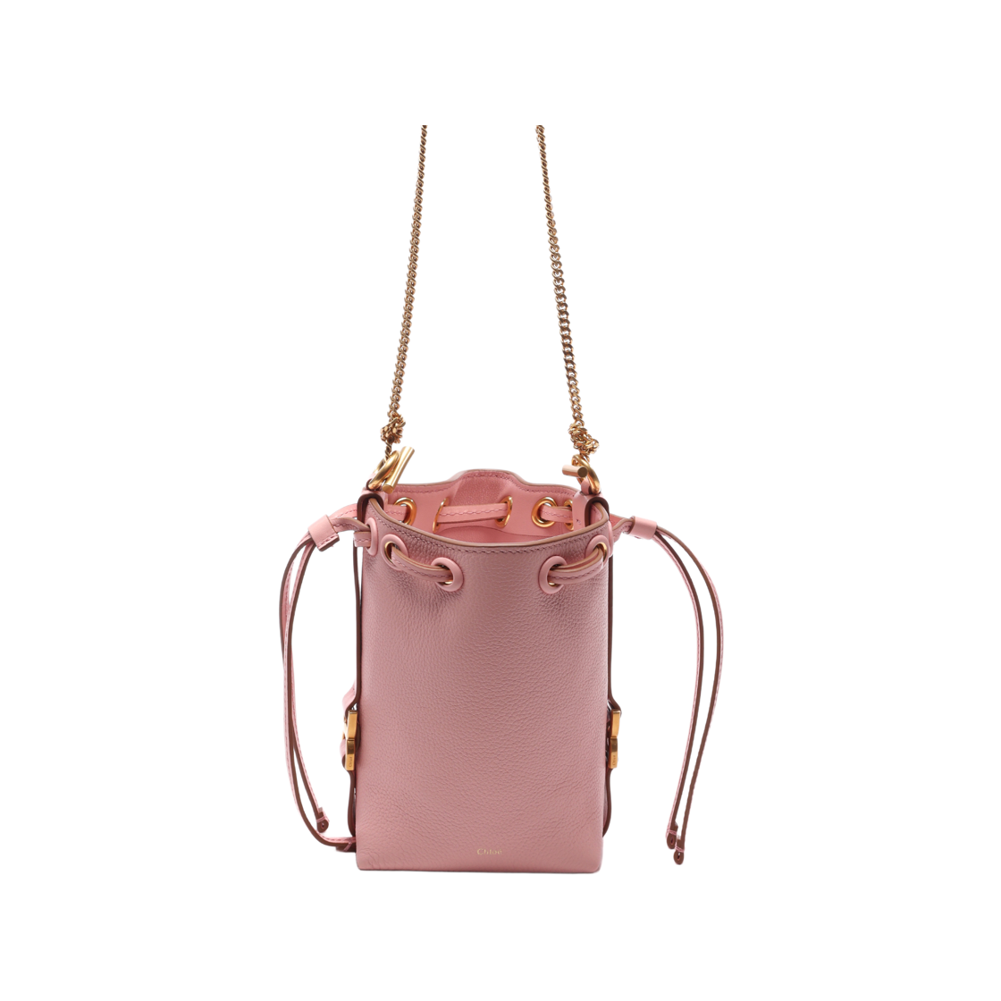 CHC23AP844I31 6L8 23F [25% 쿠폰] Chloe Marcie Micro Bucket Blossom Pink