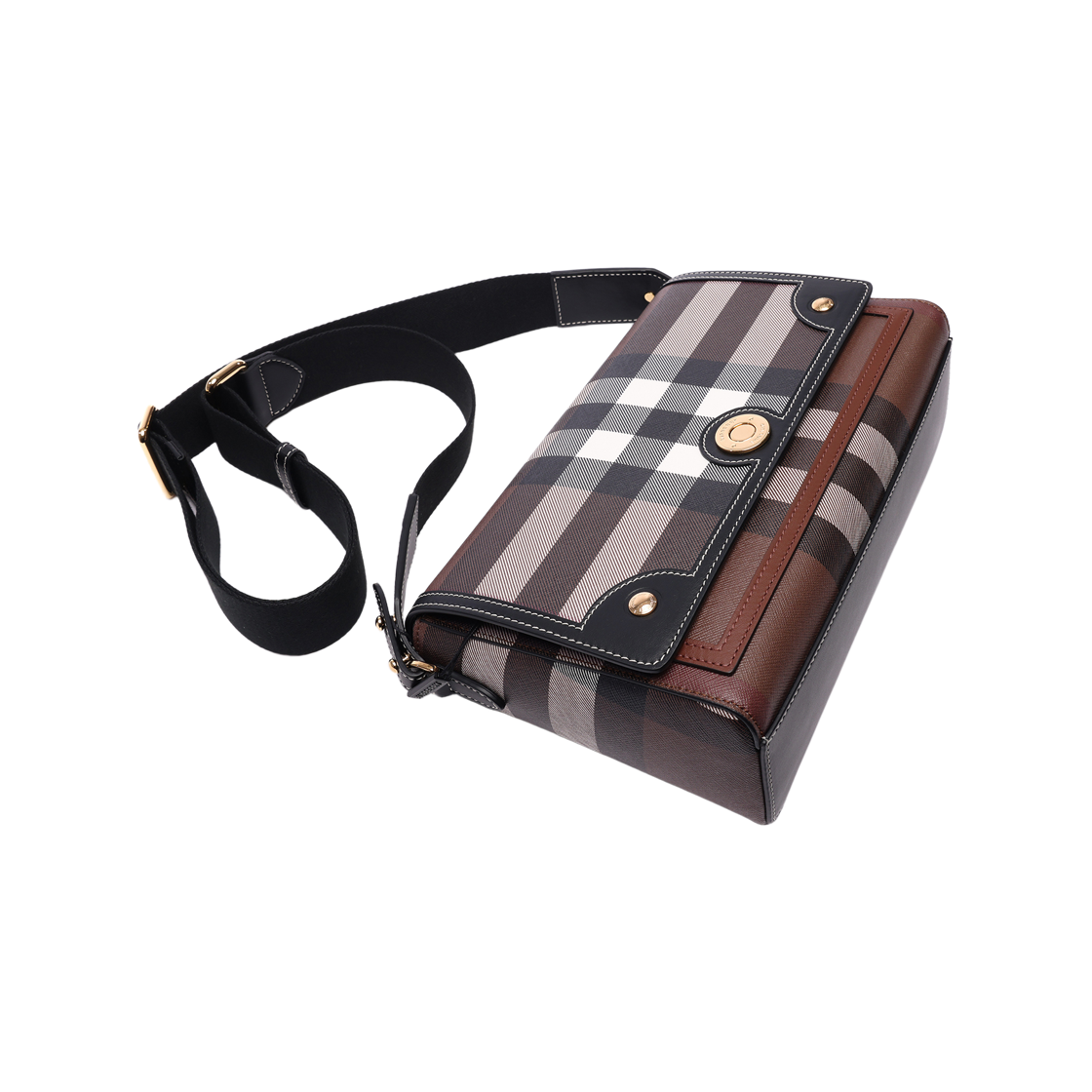 [25% 쿠폰] 버버리 노트 크로스바디백 다크 버치 브라운([25% 쿠폰] Burberry Note Crossbody Bag Dark Birch Brown) - 5