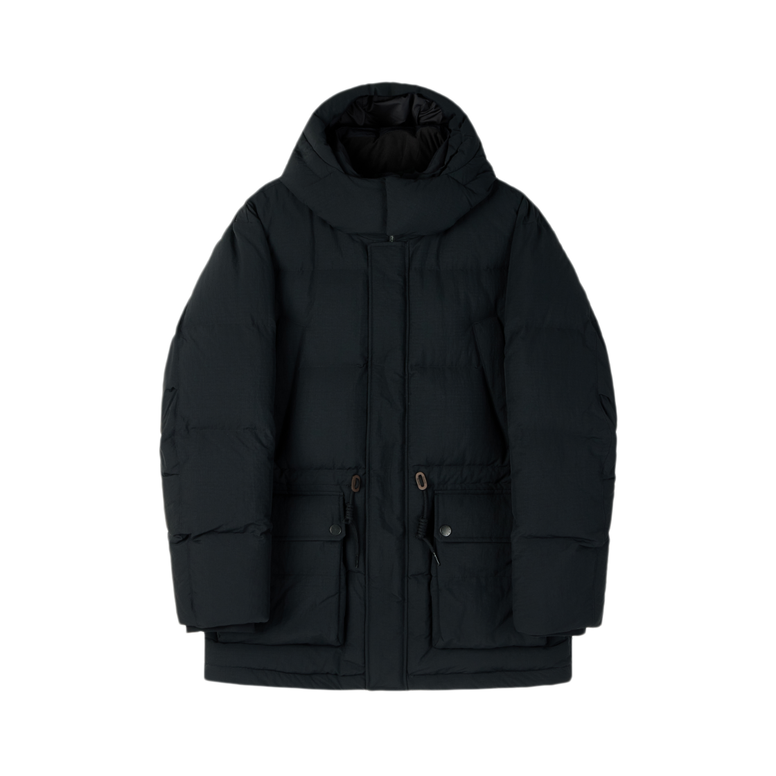 P254MDW452099 BROMPTON LONDON British Camper Midi Down Jumper Black