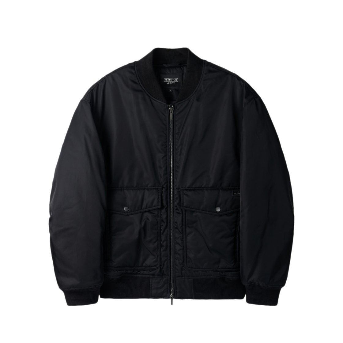 P254MPD134099 BROMPTON LONDON Bomber Padded Jumper Black