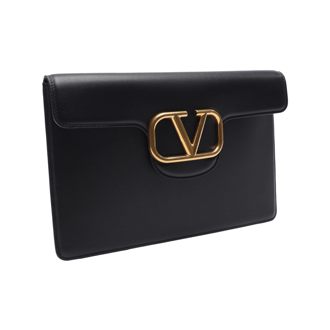 [25% 쿠폰] 발렌티노 브이로고 시그니쳐 카프스킨 클러치 블랙([25% 쿠폰] Valentino Vlogo Signature Calfskin Clutch Black) - 3