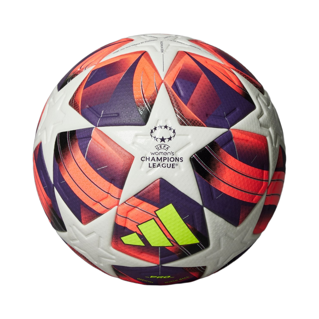 IS7437 Adidas UWCL Pro 24/25 Group Stage Ball White Aurora Black