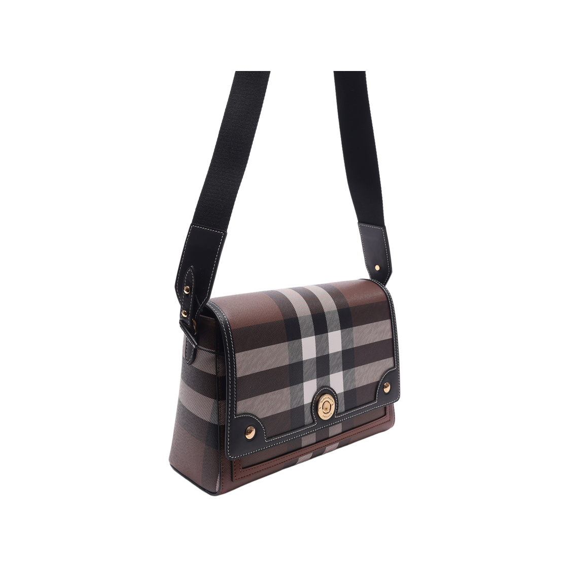 [25% 쿠폰] 버버리 노트 크로스바디백 다크 버치 브라운([25% 쿠폰] Burberry Note Crossbody Bag Dark Birch Brown) - 3