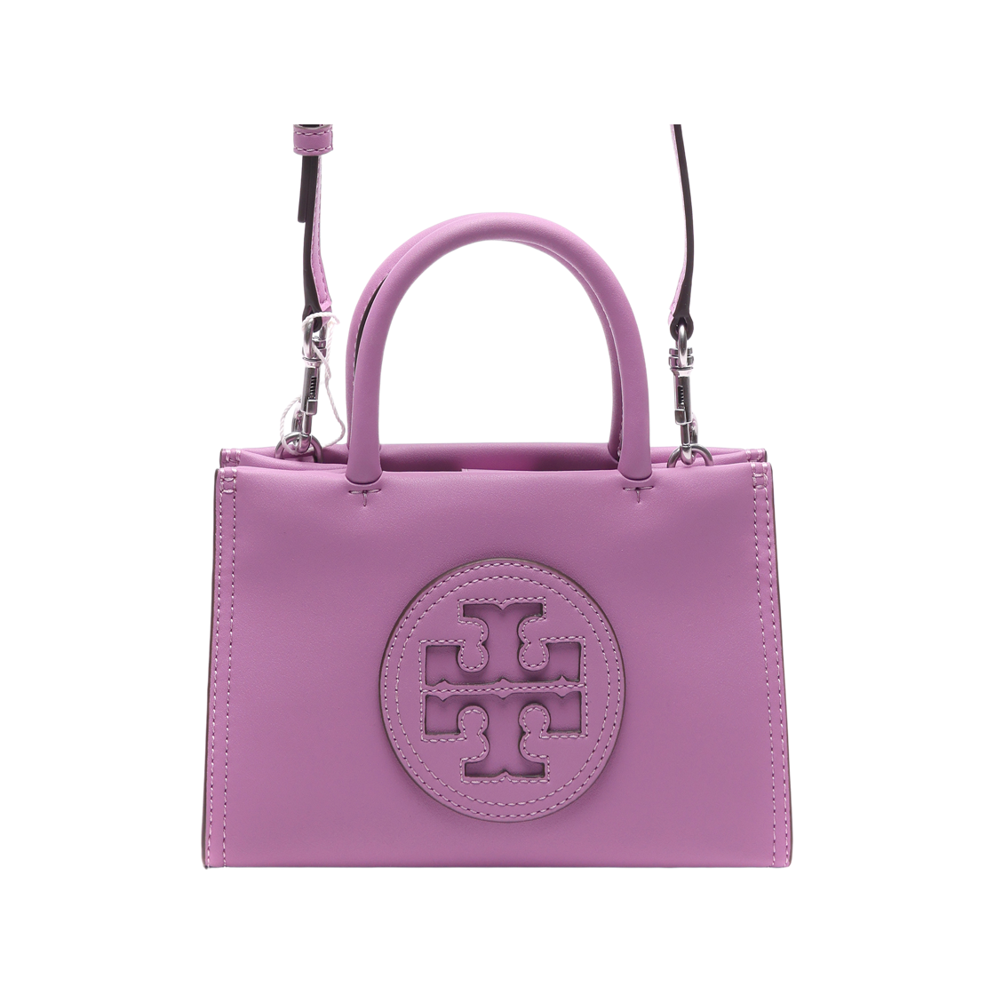 145613 500 23F [25% 쿠폰] Tory Burch Ella Bio Mini Tote Bright Amethyst