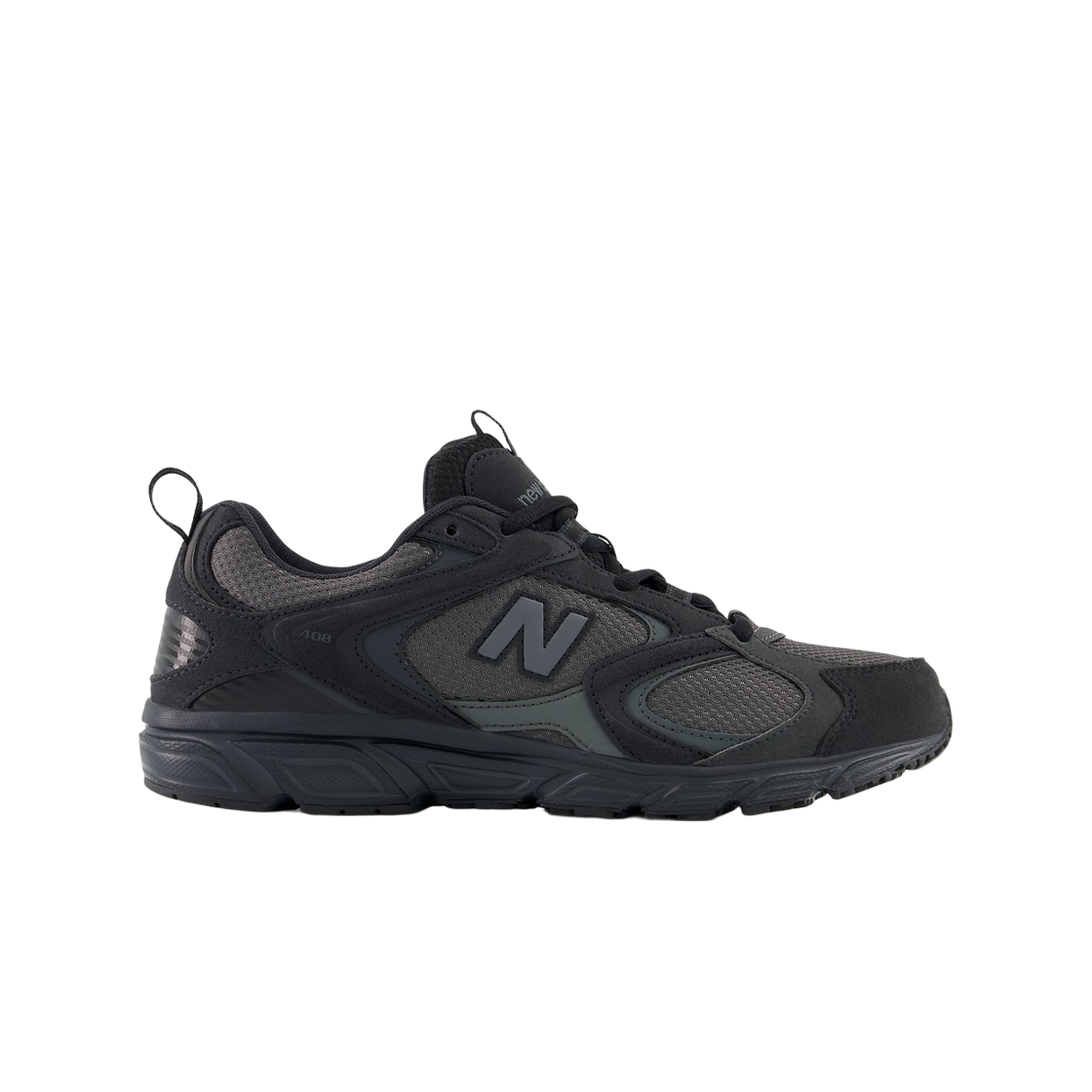 ML408BB New Balance 408 Black Grey - D Standard