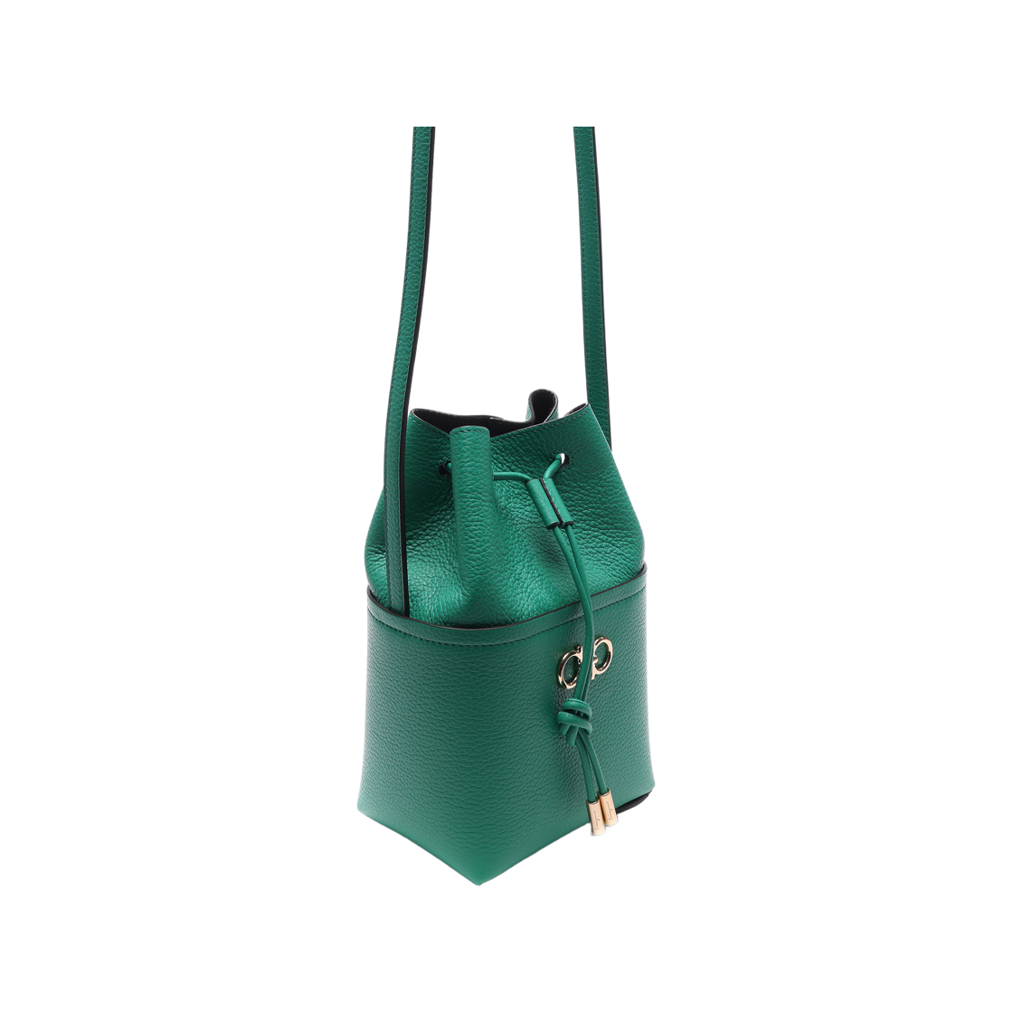[25% 쿠폰] 페라가모 간치니 숄더 스트랩 미니백 에메랄드([25% 쿠폰] Ferragamo Gancini Mini Bag with Shoulder Strap Emerald) - 3