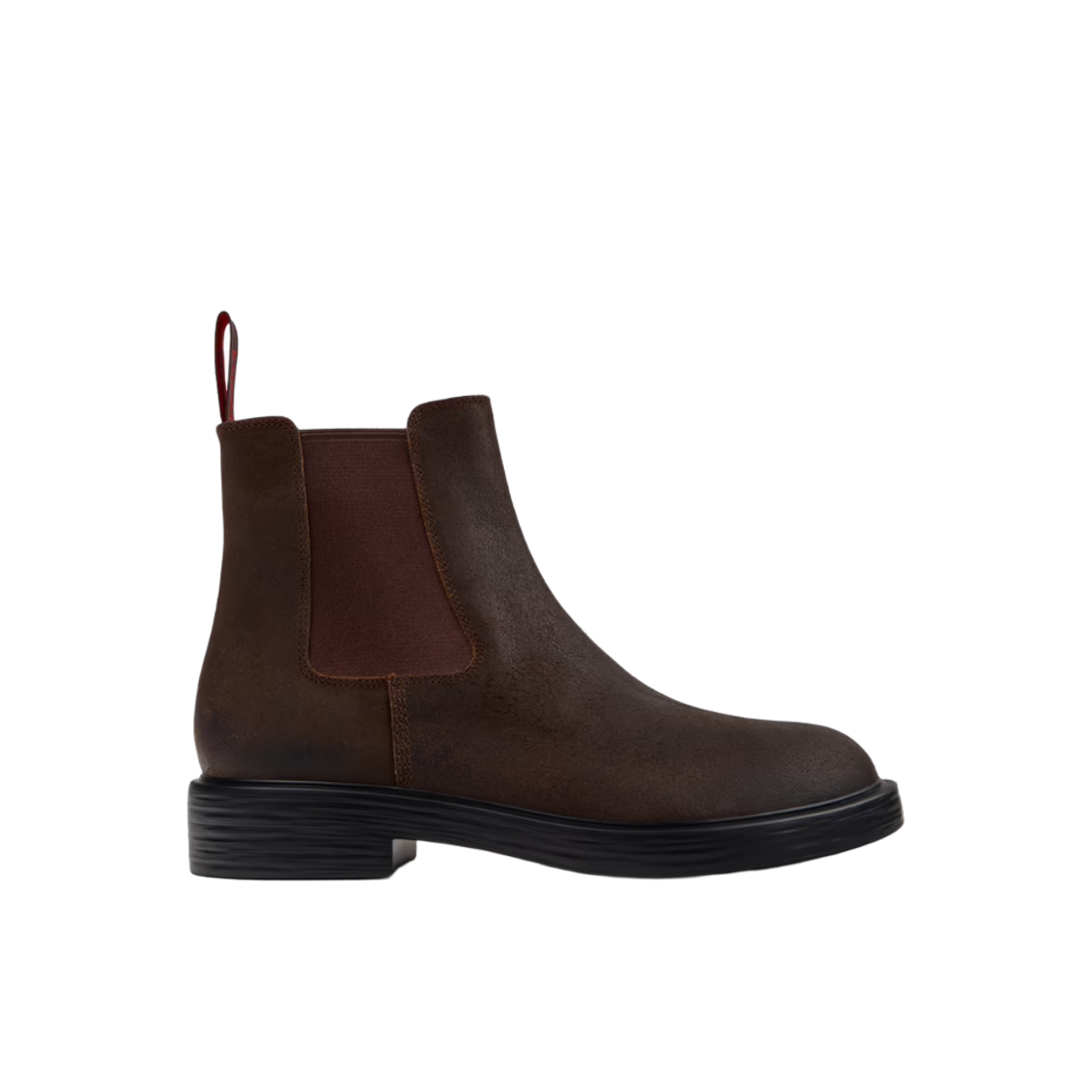 K300492-004 Camper Dean Nubuck Ankle Boots Brown