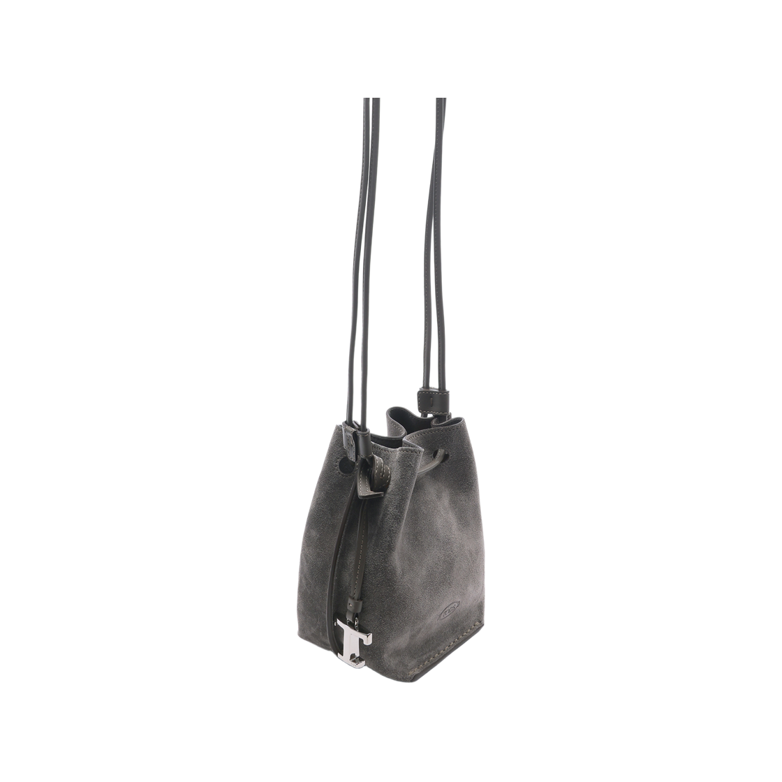 [25% 쿠폰] 토즈 스웨이드 마이크로 버킷백 그레이([25% 쿠폰] Tod's Bucket Bag in Suede Micro Grey) - 3