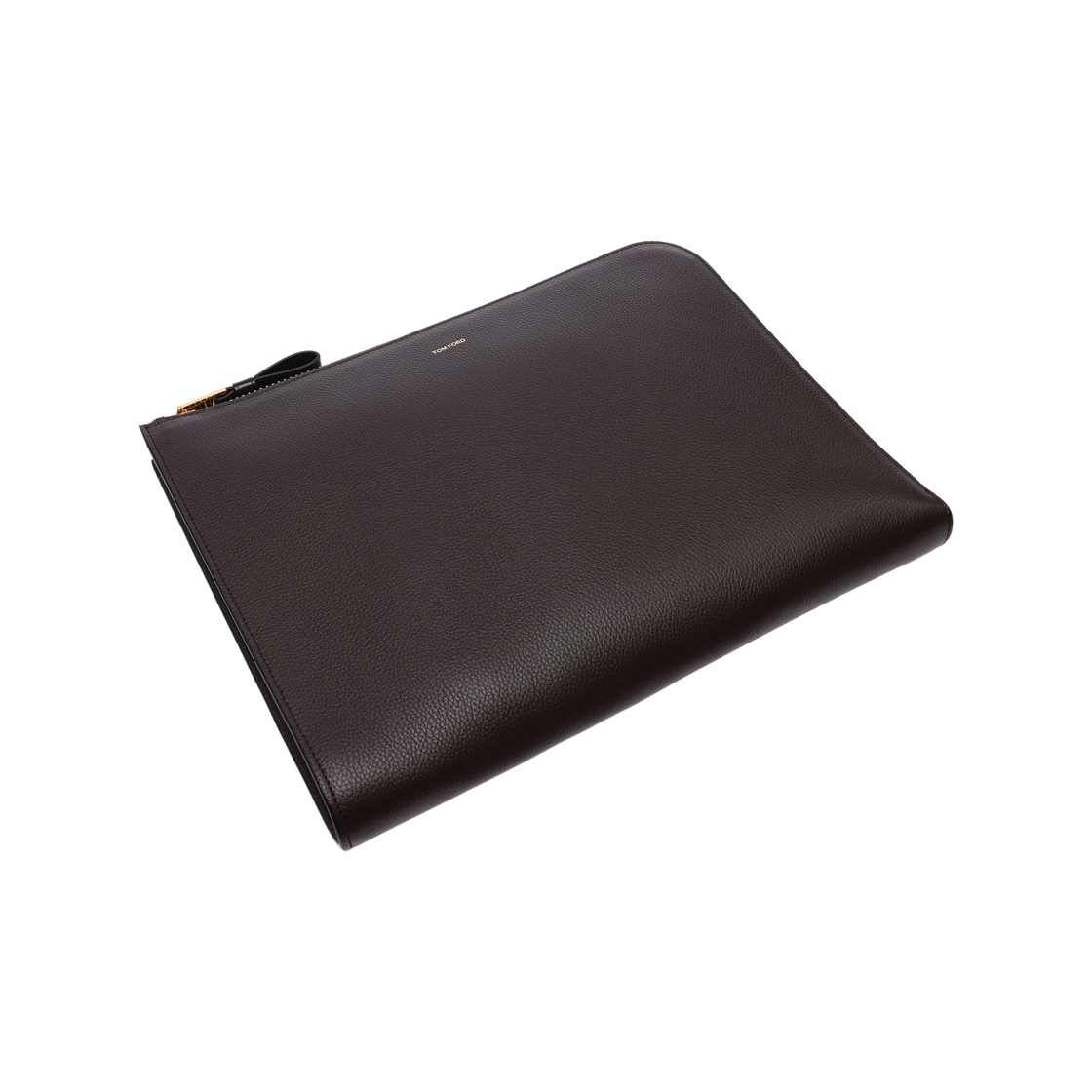 [25% 쿠폰] 톰포드 그레인 레더 버클리 집 포트폴리오 초콜릿 블랙([25% 쿠폰] Tom Ford Grain Leather Buckley Zip Portfolio Chocolate Black) - 5