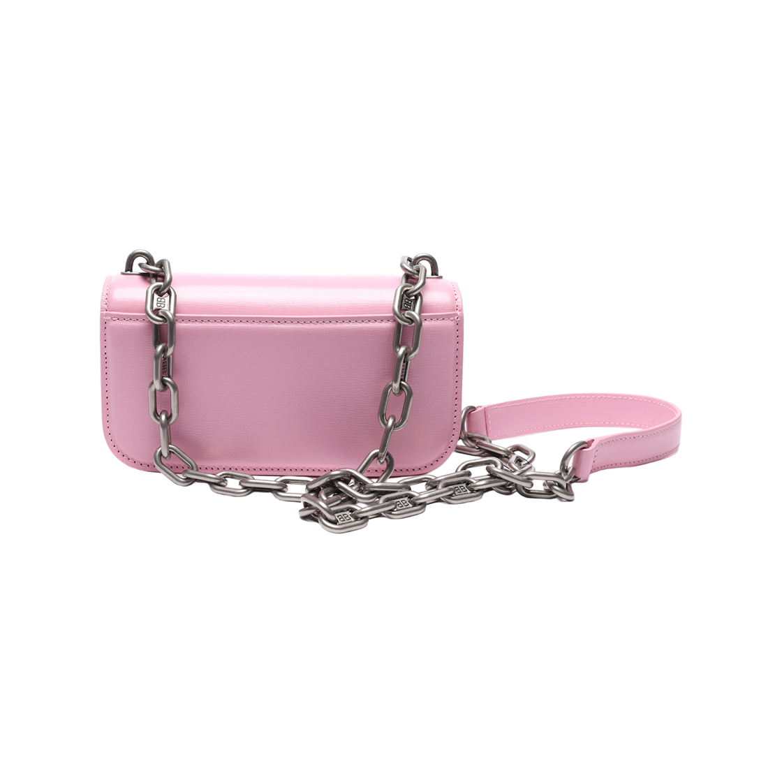 [25% 쿠폰] 발렌시아가 체인 가십 XS 백 핑크([25% 쿠폰] Balenciaga Gossip XS Bag with Chain Pink) - 4