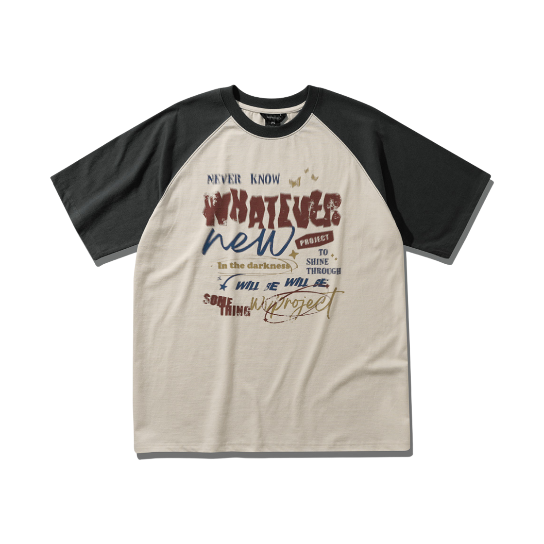 MJST7708_creamgray_29 WV PROJECT Something raglan 1/2 sleeve t-shirts creamgray MJST7708
