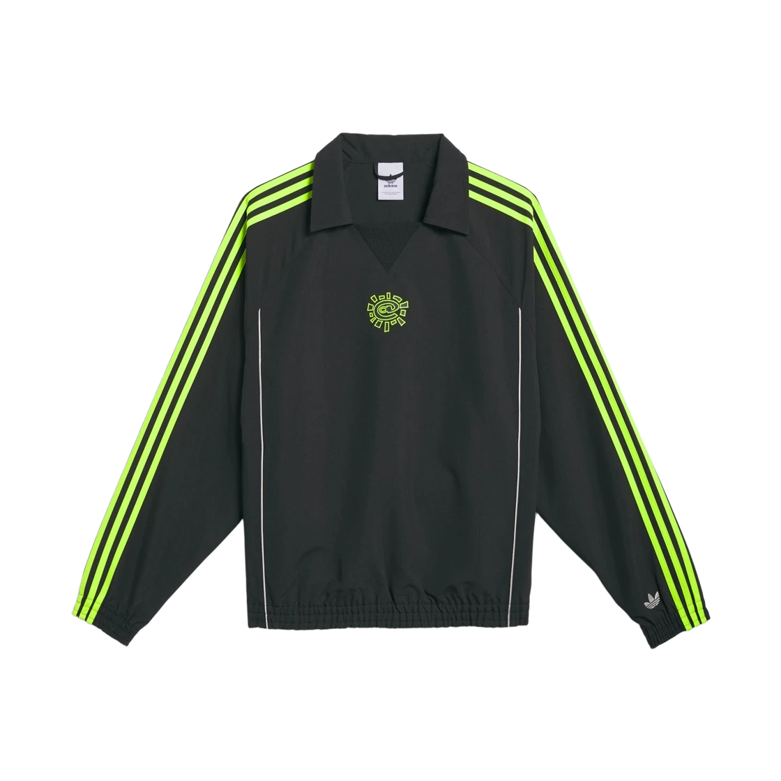 Adidas Adidas x Always Wind Jacket Black Semi Solar Slime - KR Sizing · L