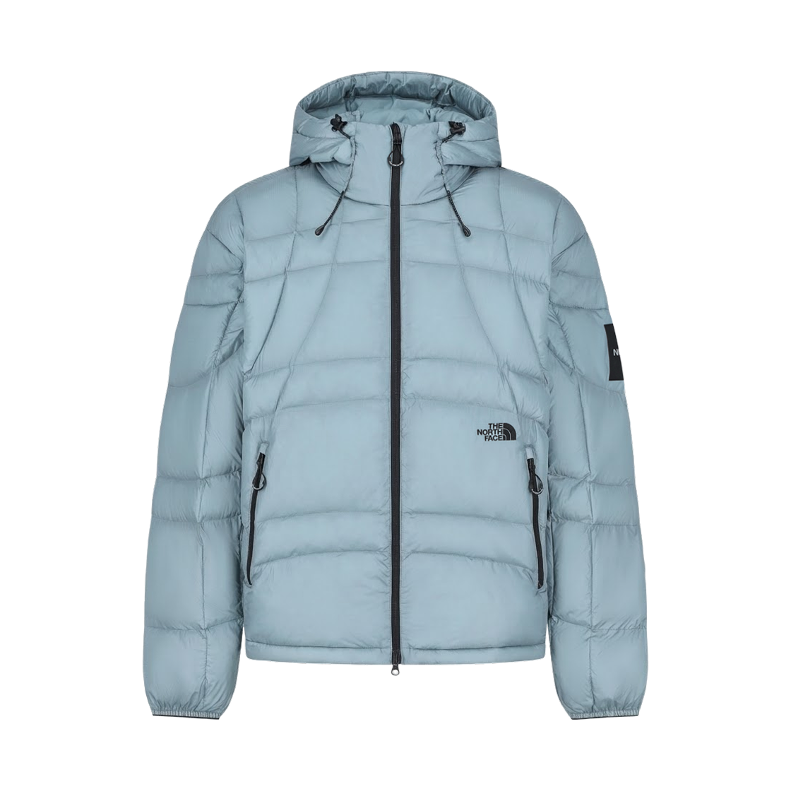 NJ3NS53L The North Face Wave LT On Jacket Grayish Blue - 26FW