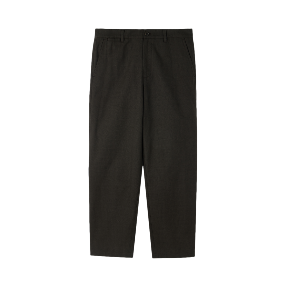 P253MPT406080 BROMPTON LONDON Chequered Trousers Brown