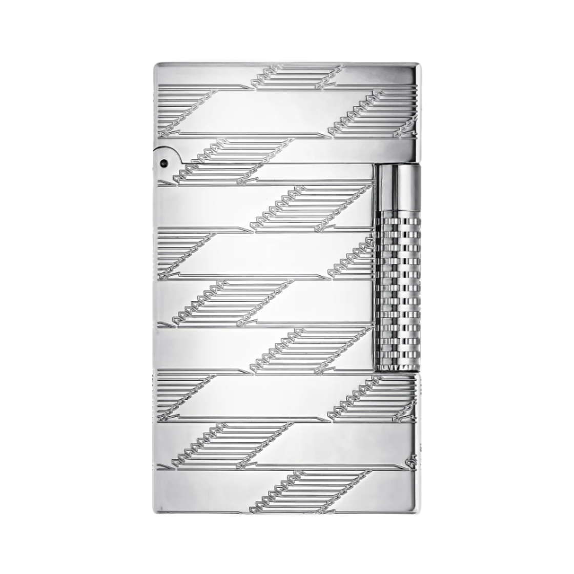 S.T. 듀퐁 르 그랜드 듀퐁 기로쉐 라이터 모노그램 1872 실버(S.T. Dupont Le Grand Dupont Guilloche Lighter Monogram 1872 Silver)
