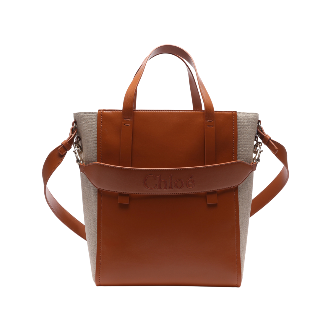 CHC23AS423L16 247 23F [25% 쿠폰] Chloe Sense Medium Tote Bag Caramel