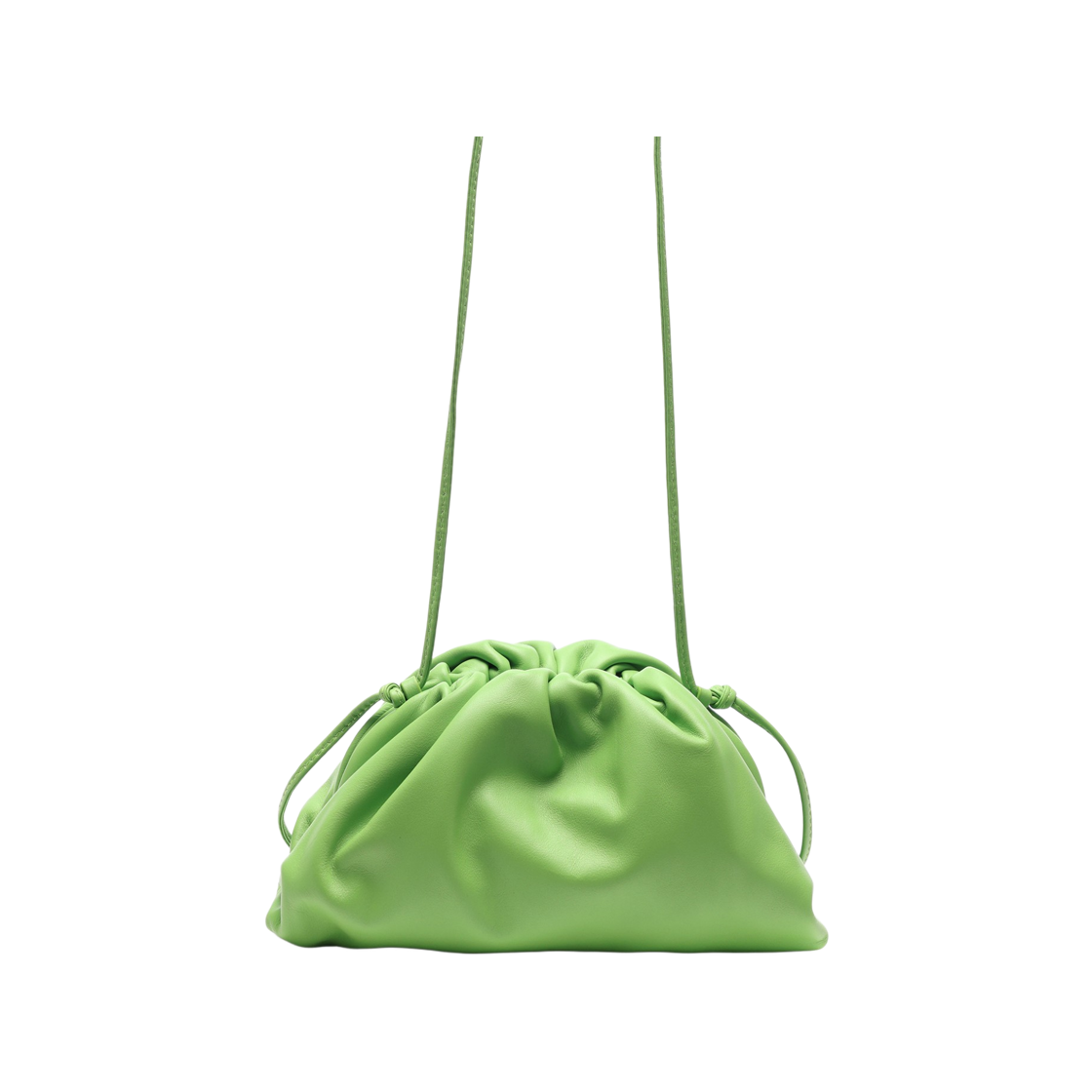 [25% 쿠폰] 보테가 베네타 미니 레더 파우치 에시드 그린([25% 쿠폰] Bottega Veneta Mini Leather Pouch Acid Green) - 4