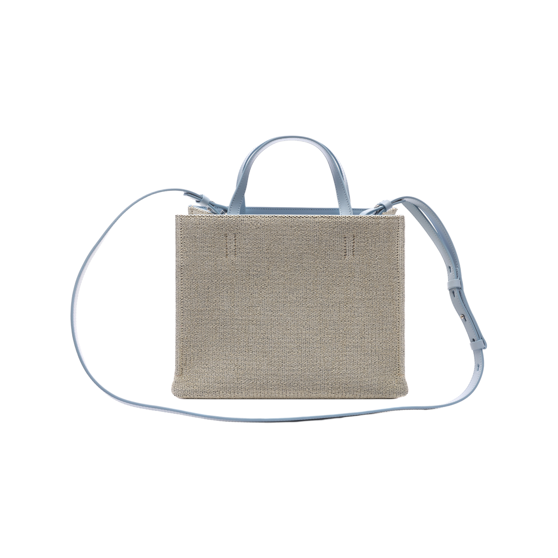 [25% 쿠폰] 페라가모 로고 토트백 M 스카이 블루([25% 쿠폰] Ferragamo Logo Tote Bag M Sky Blue) - 4