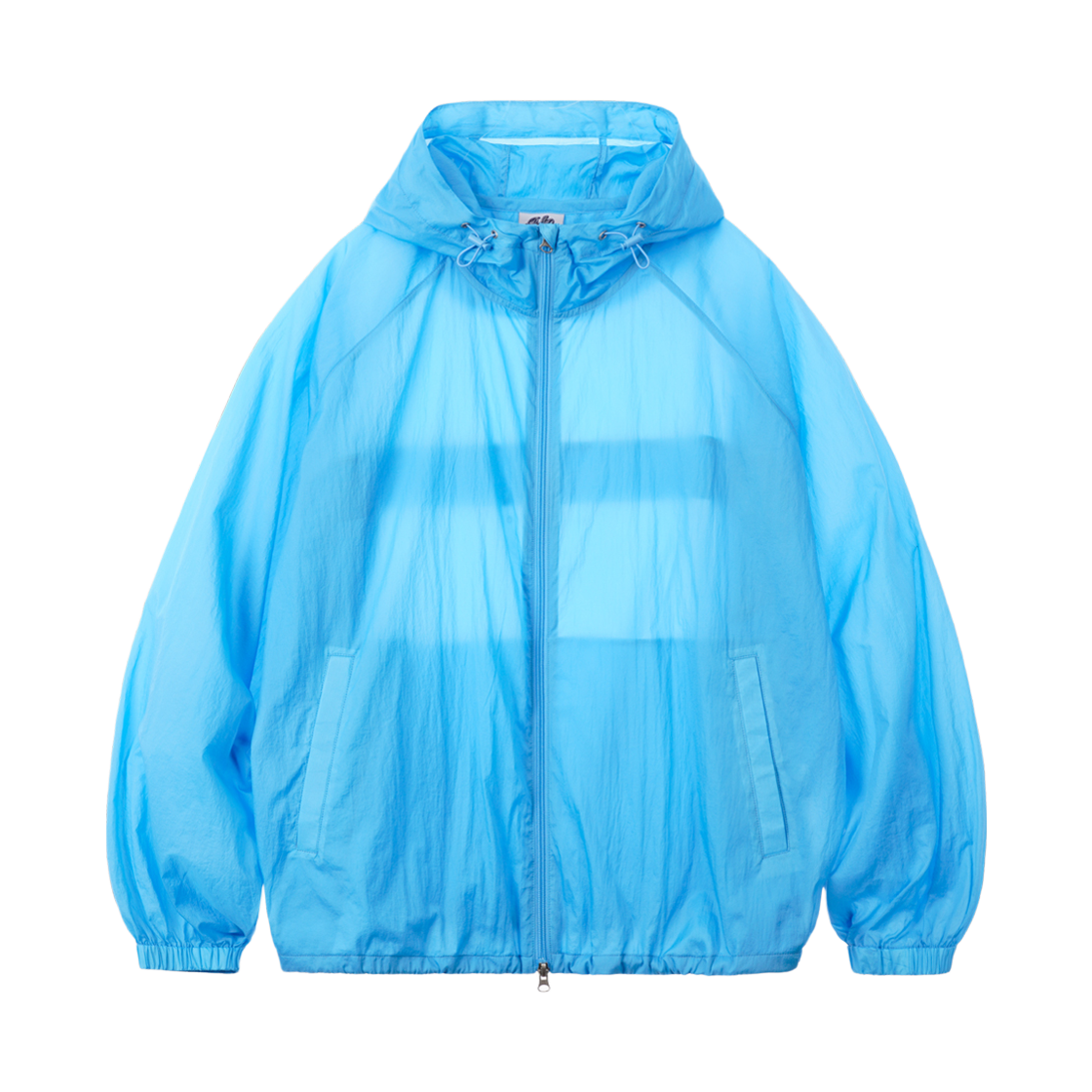 펀치라인 서프 나일론 시어 집업 스카이블루 ISOT9141(PUNCHLINE Surf Nylon Sheer Zip Up Skyblue ISOT9141)