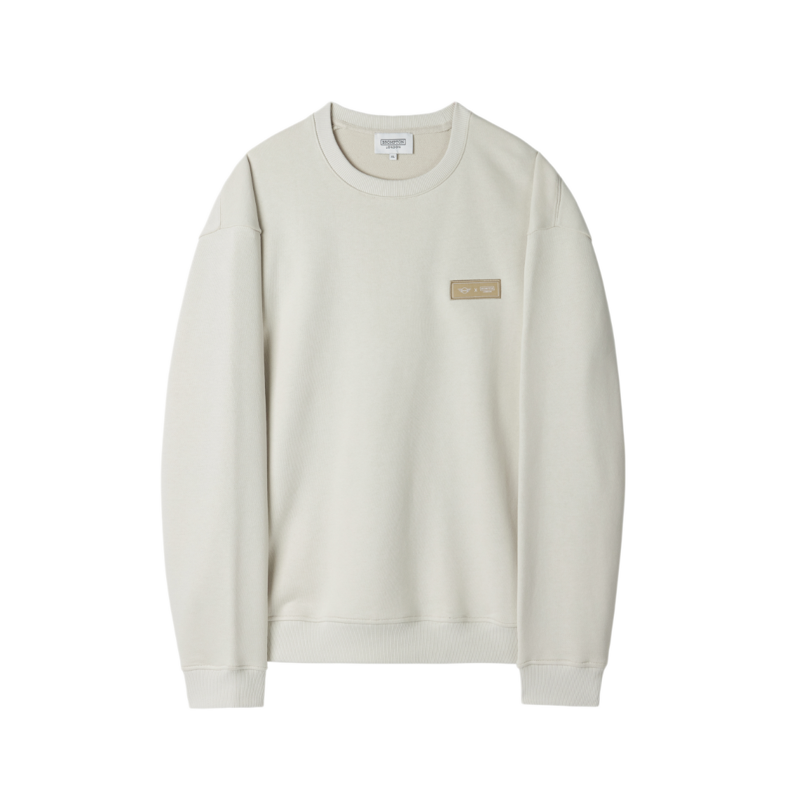 P253USW510070 BROMPTON LONDON BMW MINI X Brompton Sweatshirt Beige