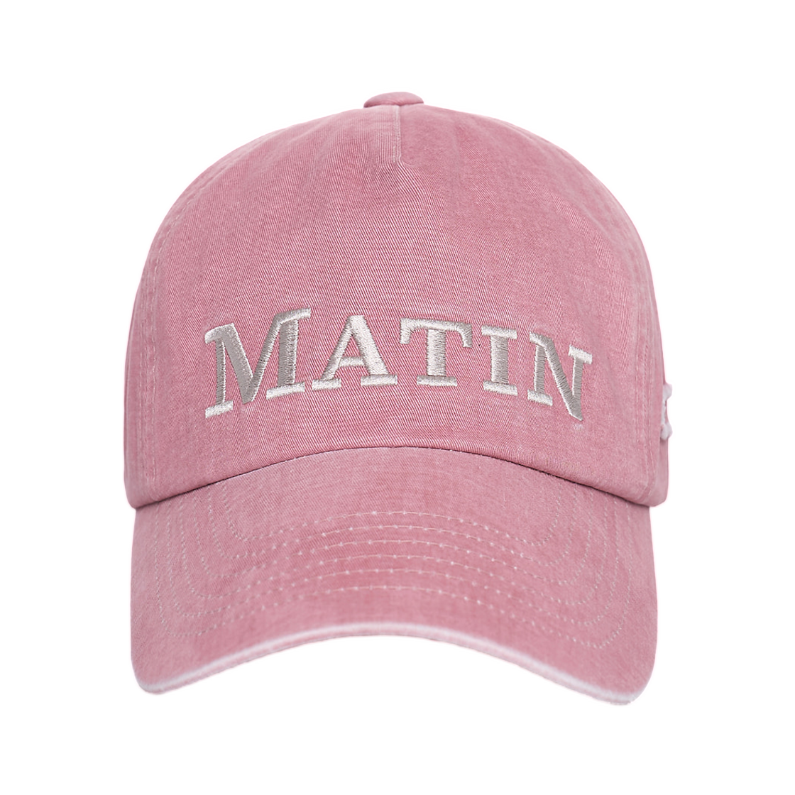 MK2677HT013MPK Matin Kim Flat Crown Ball Cap In Pink