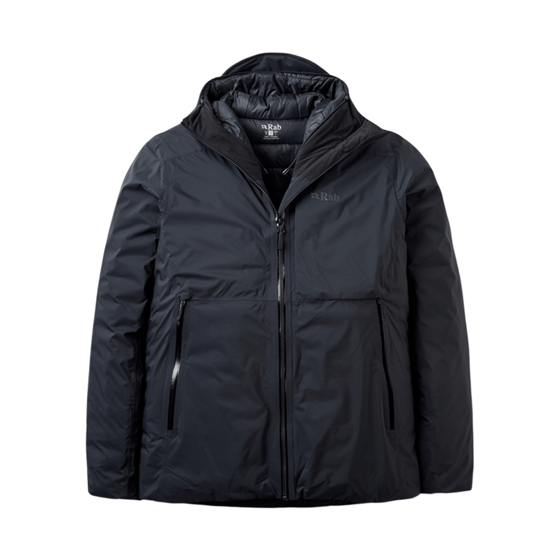RABQDC07BLK0030 Rab Microlight Shield Jacket Black
