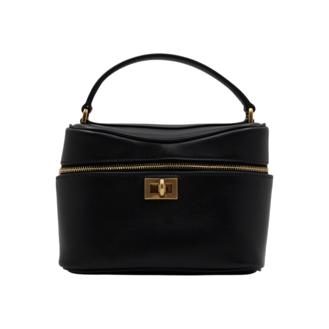 ITEVVIVVPB6O Balenciaga Black Calfskin Rodeo Vanity Tote Bag