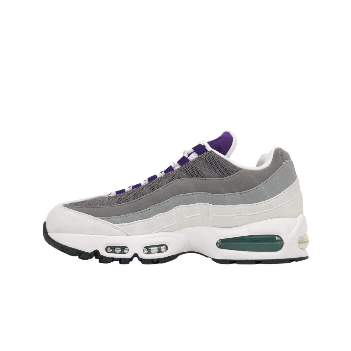 (W) 나이키 에어맥스 95 화이트 에메랄드 그린((W) Nike Air Max 95 White Emerald Green) - 3