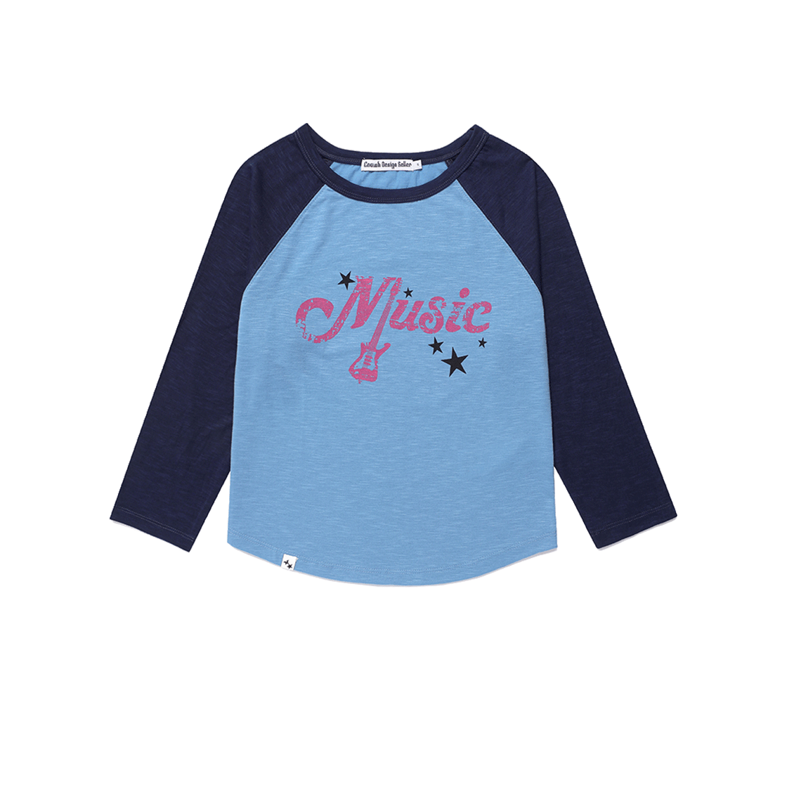 CV2GFFT551ABL CAVISH Vintage Music Raglan Tee Blue