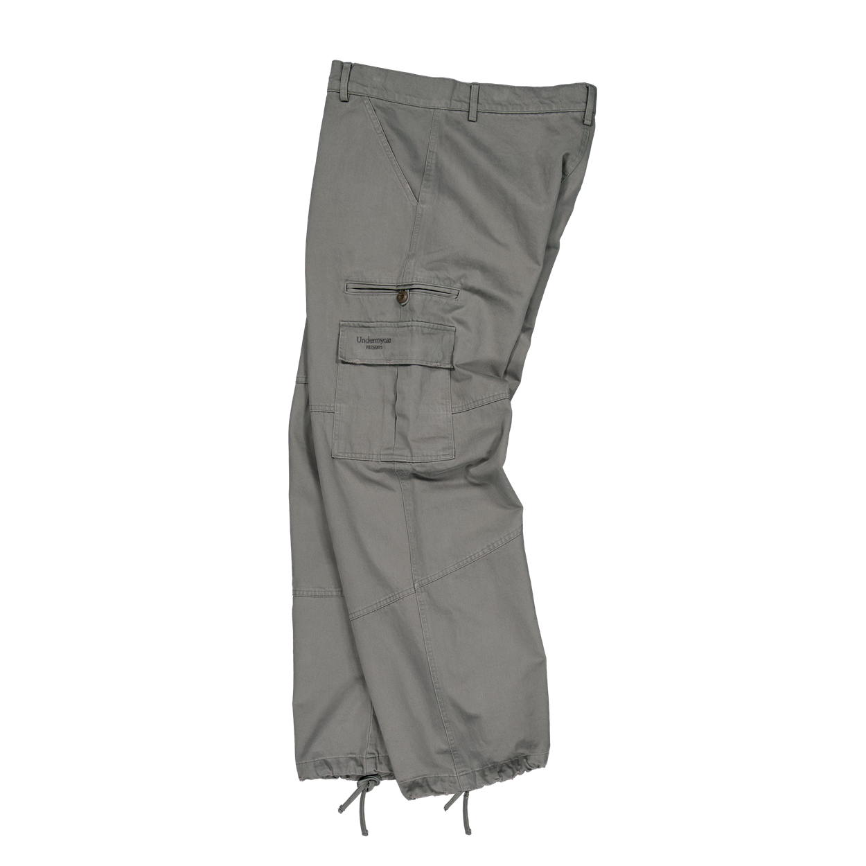 언더마이카 무.196 클래식 로고 모노 아크 카고 팬츠 빈티지 샌드(Undermycar Mu.196 Classic Logo Mono Arc Cargo Pants Vintage Sand) - 2