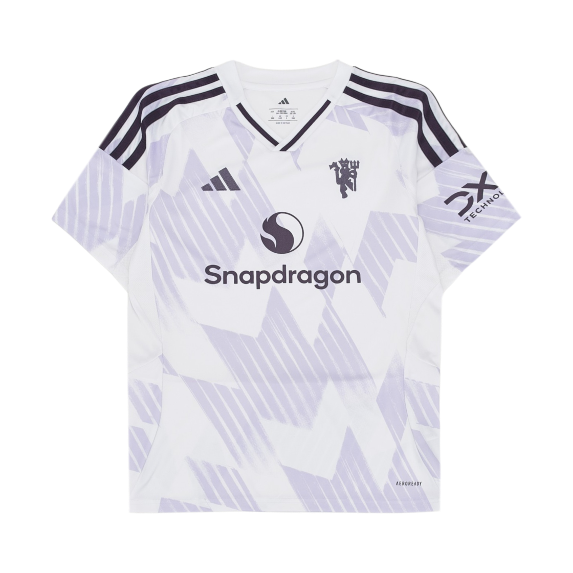 JP3030 (Kids) Adidas Manchester United 2025/26 Away Jersey White - KR Sizing (Non Marking Ver.)