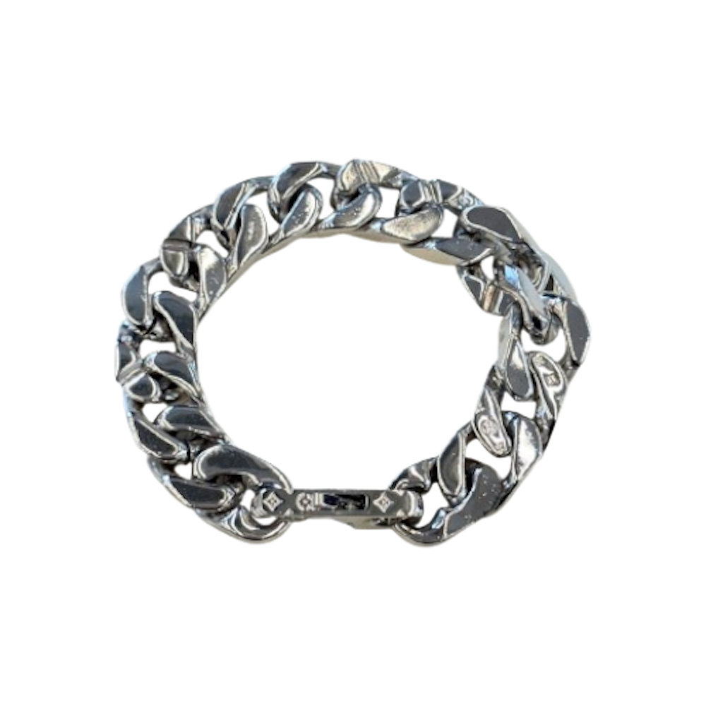 IT68JTES9V5F Louis Vuitton LV Chain Link Bracelet Silver