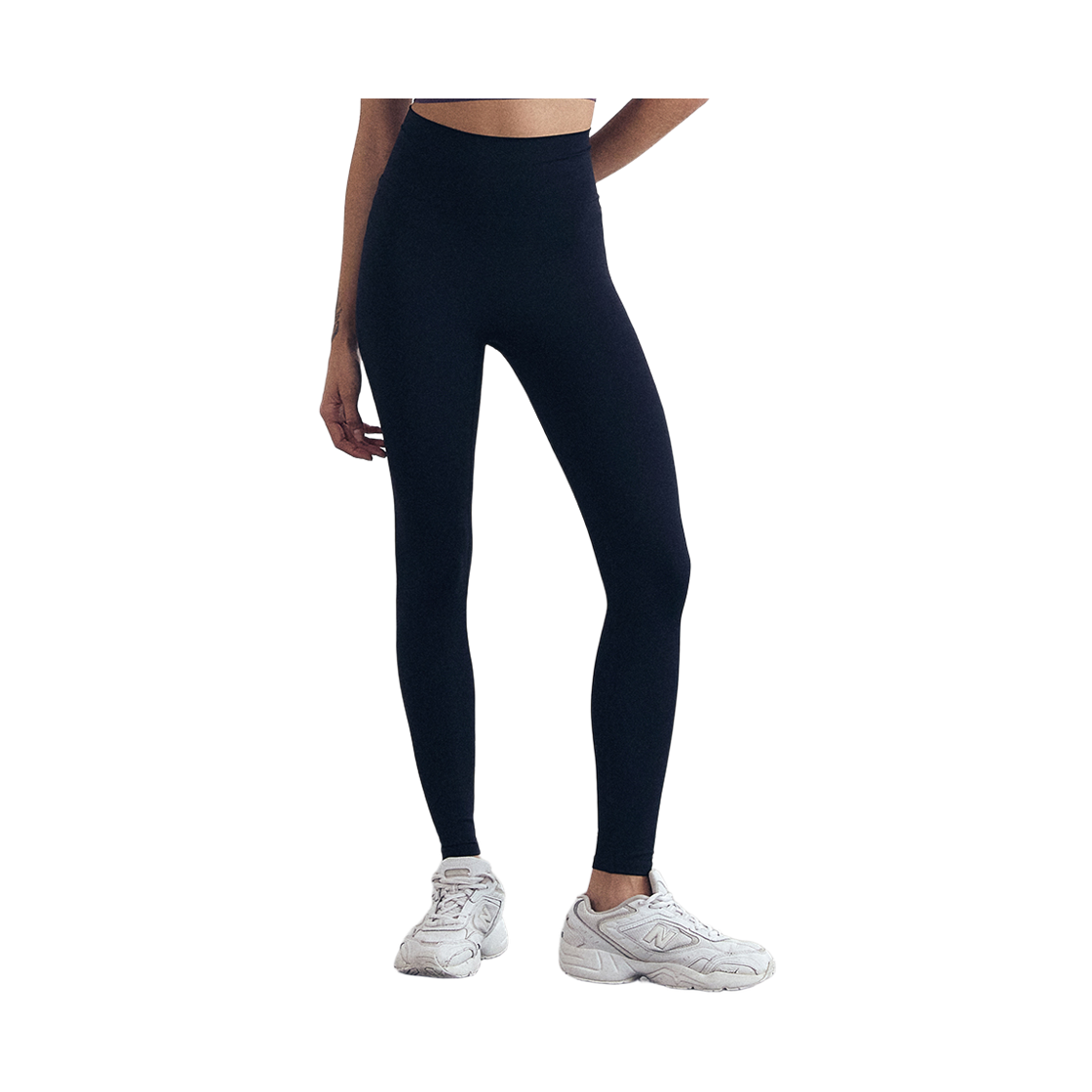 씨엘코코 하이웨이스트 백 포켓 레깅스 블랙(cielcoco High-waist back pocket leggings black) - 2