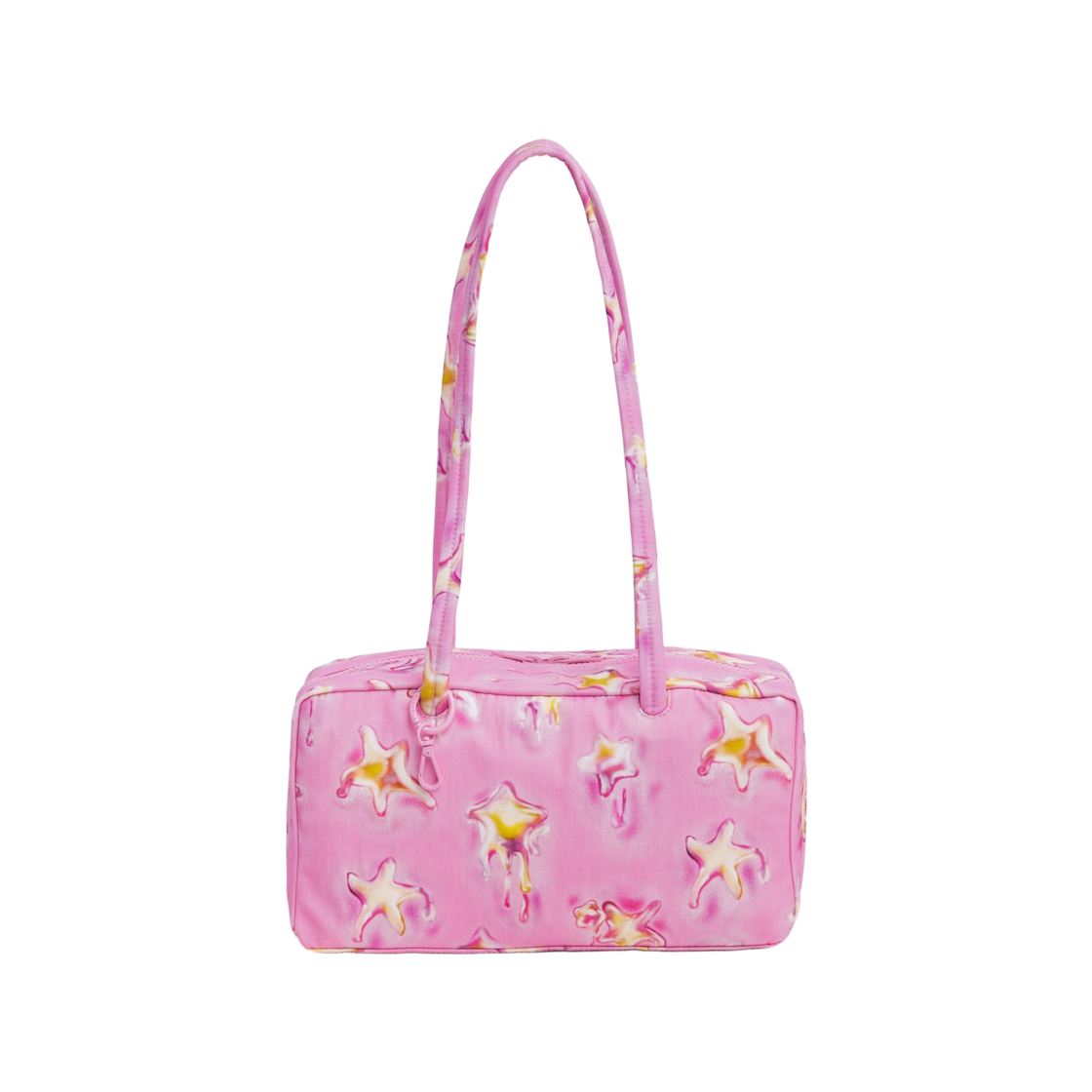 바쿠 x 세레나 스코차파바 나일론 보울러 백 댄싱 스타(Baggu x Serena Scozzafava Nylon Bowler Bag Dancing Star)