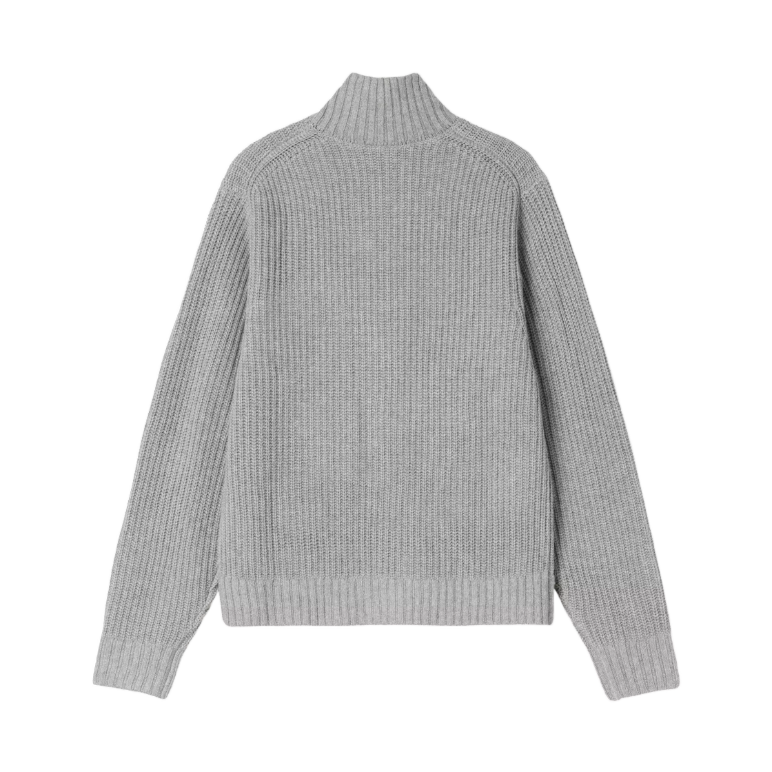 칼하트 WIP 디트로이트 하프 집 스웨터 그레이 헤더(Carhartt WIP Detroit Half Zip Sweater Grey Heather) - 2