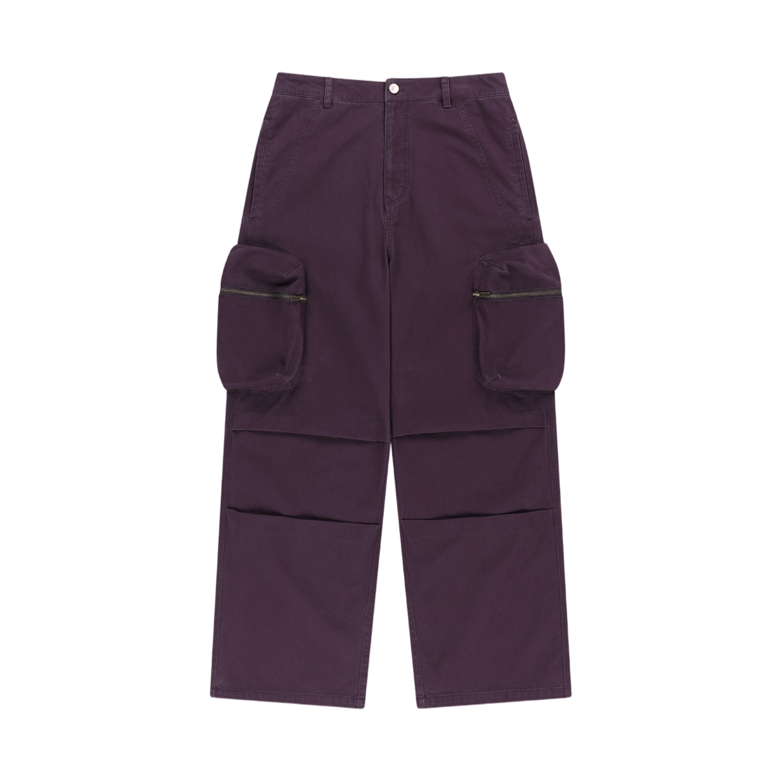 MK2677PT323UPP Matin Kim Volume Tuck Cargo Pants In Purple