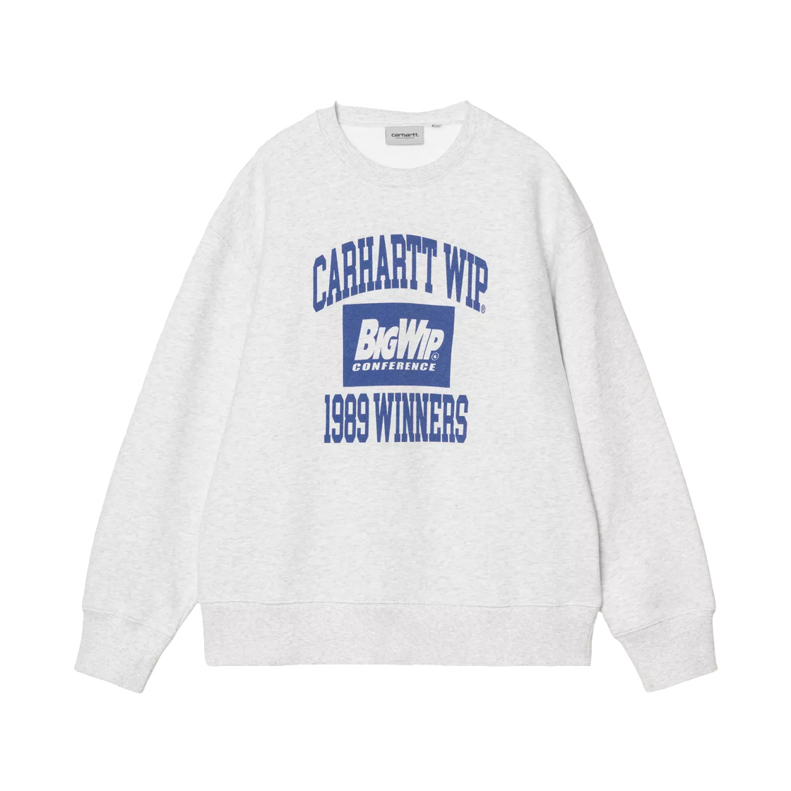 I037278-482-60 Carhartt WIP 1989 Winners Sweatshirt Ash Heather