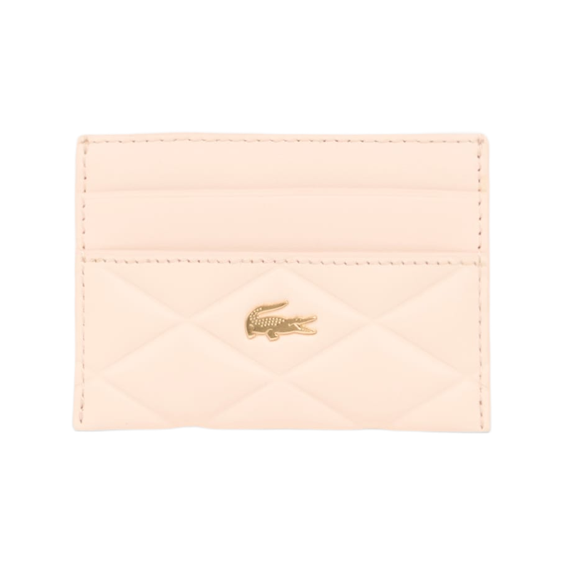 NF5118E-56N-T70 Lacoste Crocodelle Card Holder Light Pink