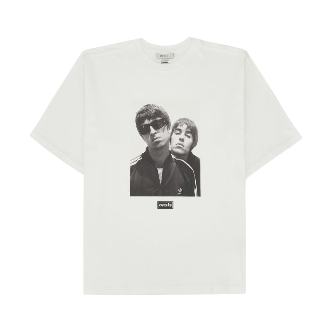 NUA5UTT70IV Noice x Oasis Liam & Noel T-Shirt Ivory