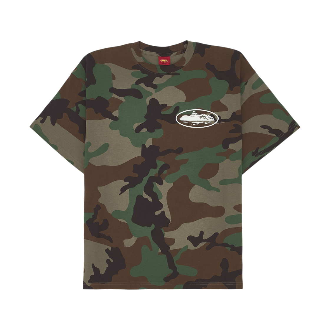 - Corteiz OG Island T-Shirt Woodland Camo